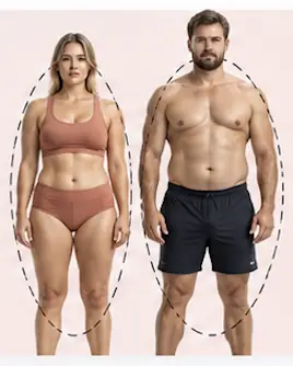 Silueta oficial PHISIX de referencia endomorfa